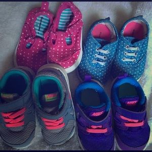 Girls Nike’s and play shoes
